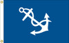 Port Captain Yacht Club Flag (hand-sewn)
