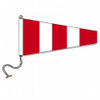 Answering (Races Postponed); International Code Signal Pennant (Rope and Toggle)
