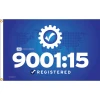 ISO 9001/15 Flag