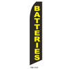 Batteries Feather Flag