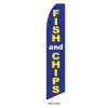 Fish and Chips Feather Flag