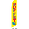 Buffet Feather Flag