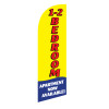 1-2 BR Apartment 6ft Feather Flag (yellow)
