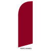 Burgundy 6ft Feather Flag
