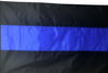 Thin Blue Line Flag 5x9.5 ft casket flag