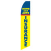 Home and Auto Insurance Feather Flag