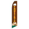 Paquetería (Spanish for "Parcel Service") Feather Flag