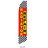 Radiator Repair (yellow and red) Feather Flag