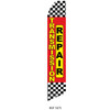 Transmission Repair (yellow and red) Feather Flag