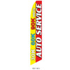 Auto Service (yellow and red) Feather Flag
