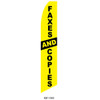 Faxes and Copies Feather Flag