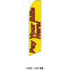 Pay Your Bills Here Feather Flag