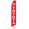 Toyota (red background) Feather Flag 