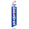Casa de Deportes (House of Sports) Feather Flag 