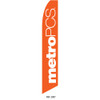 Metro PCS (orange) Feather Flag