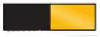 Metallic Black/Gold Pennants