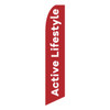 Active Lifestyle Feather Flag
