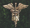 RN Grave Marker - Aluminum