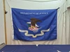 U.S. Department of Justice Flag- Outdoors