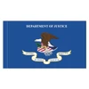 U.S. Department of Justice Flag with pole sleeve