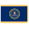 Federal Bureau of Investigation Fringed Flag