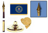 Federal Bureau of Investigation Fringed Lobby Set