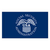 Social Security Administration Flag with pole sleeve