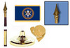 U.S. Marshals Service Fringed Lobby Set