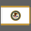 Federal Bureau of Prisons Fringed Flag