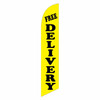 Free Delivery (yellow background) Semi Custom Feather Flag Kit 