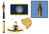 U.S. Strategic Command Fringed Lobby Set