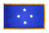 Micronesia Fringed Lobby Flag
