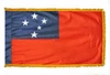 Western Samoa Fringed Lobby Flag