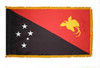 Papua New Guinea Fringed Lobby Flag