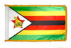 Zimbabwe Fringed Lobby Flag