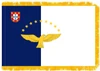 Azores Fringed Flag- Indoor
