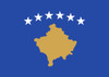 Kosova - 4" x 6" Miniature Stick Flags