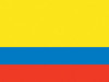 Ecuador (no seal) - 4" x 6" Miniature Stick Flags