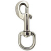 Large Stainless Steel Swivel Snaps- pull down clasp