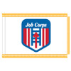 U.S. Job Corps Fringed Flag