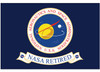 NASA Retired Flag ( Single Reverse )