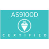BSI AS9100D Certified Flag