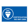 French BSI ISO 9001:2008 Flag