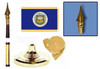 U.S. Census Bureau Fringed Lobby Set