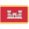 U.S. Army Corps of Engineers Fringed Flag