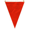 Air Quality Flag Pennant - Bright Red