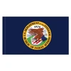 United States Bureau of Indian Affairs flag with pole sleeve