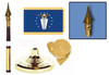 U.S. Air Force Senior Executive Service Fringed Lobby Set