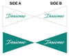 Insieme 12x18 Inch Custom Pennant Package