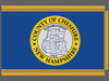 Cheshire County New Hampshire Indoor Lobby Flag